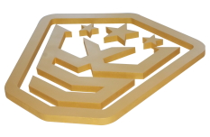 3D Logo Wrapstyle zlat