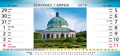 Stoln kalend 14-ti denn Krom 2019