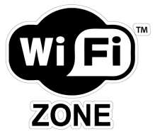 Vroba samolepek Wifi zone