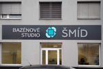 3D reklama a 3D loga Bazénové studio Šmíd