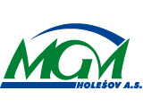 Textové a grafické logo MGM Holešov A.S.