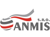 Textové logo Amnis s.r.o. s obrázkem