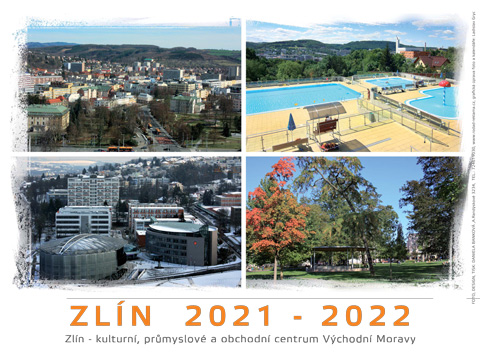 Nástěnný kalendář Zlín 2022